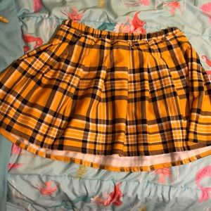 Plaid skirt